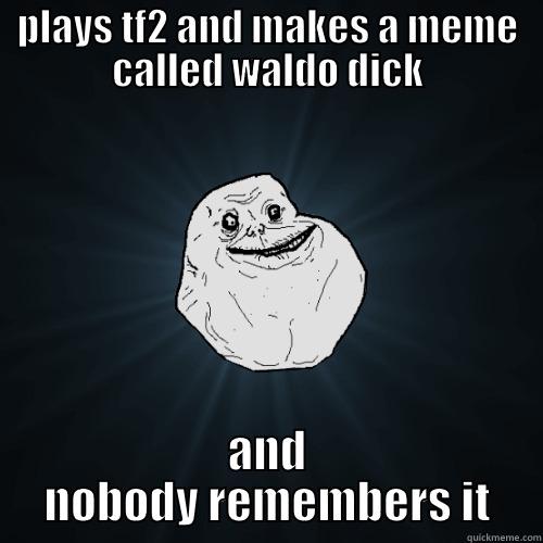 PLAYS TF2 AND MAKES A MEME CALLED WALDO DICK AND NOBODY REMEMBERS IT Forever Alone