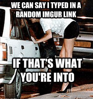 We can say I typed in a random imgur link If that's what you're into - We can say I typed in a random imgur link If that's what you're into  Karma Whore