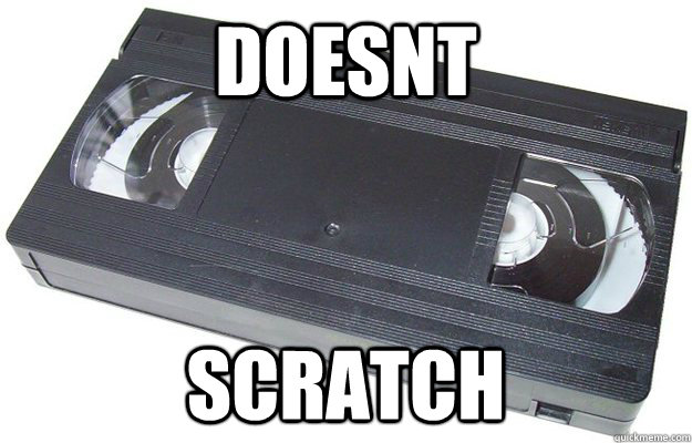 doesnt scratch - doesnt scratch  Good Guy VHS