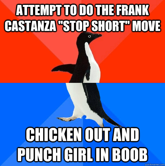 attempt to do the Frank Castanza 