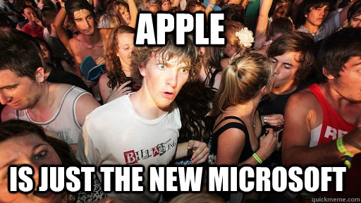 Apple Is just the new microsoft  Sudden Clarity Clarence