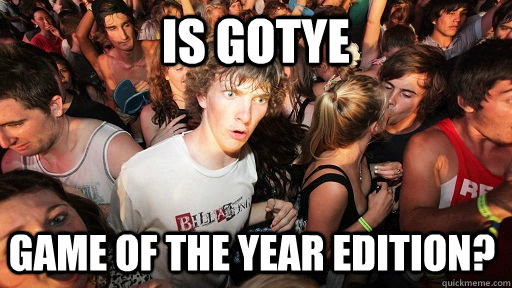 is gotye game of the year edition?  Sudden Clarity Clarence