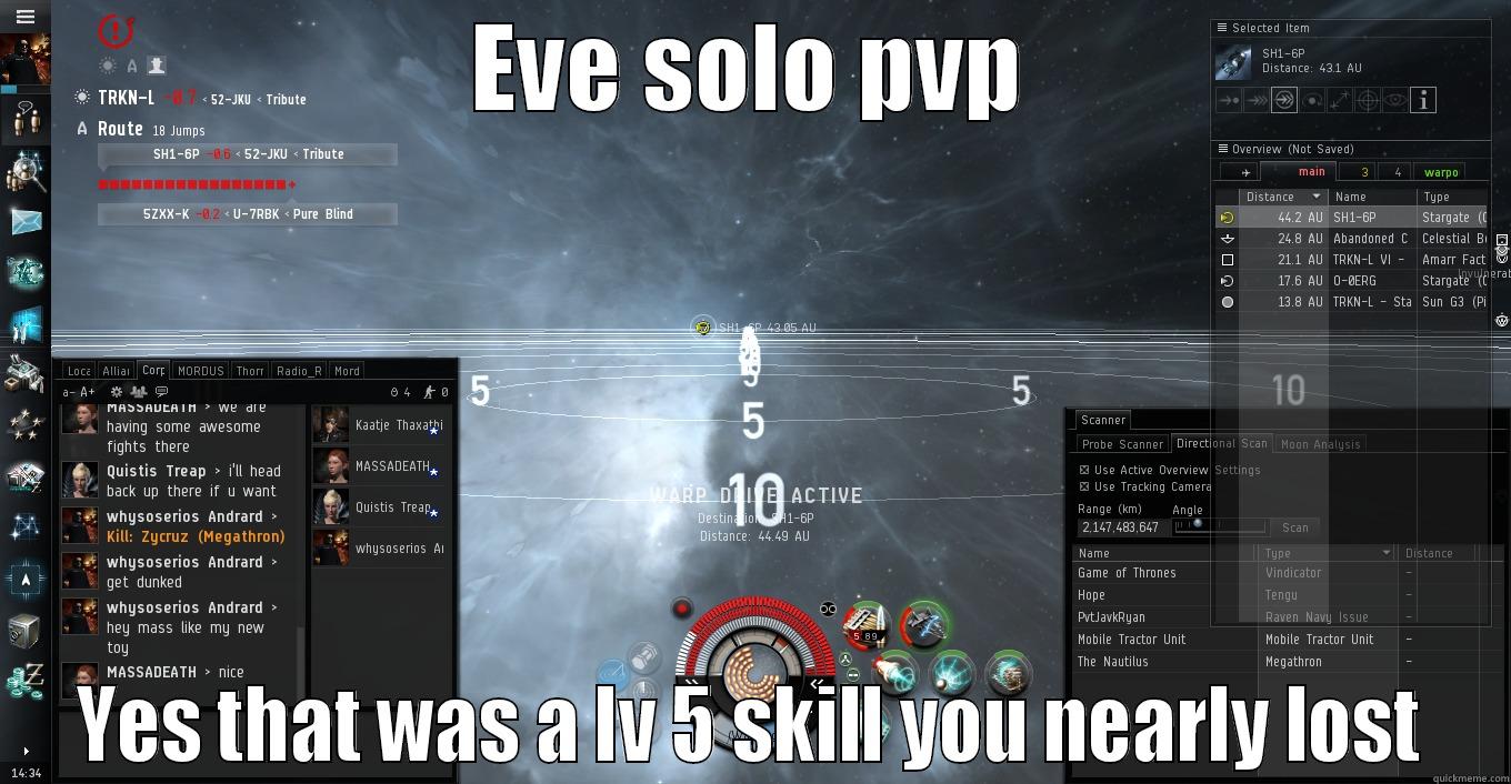 eve pls - EVE SOLO PVP YES THAT WAS A LV 5 SKILL YOU NEARLY LOST Misc