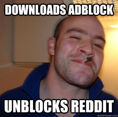 Downloads AdBlock Unblocks Reddit  