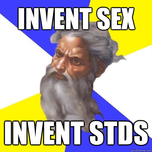 Invent Sex Invent STDs  Advice God