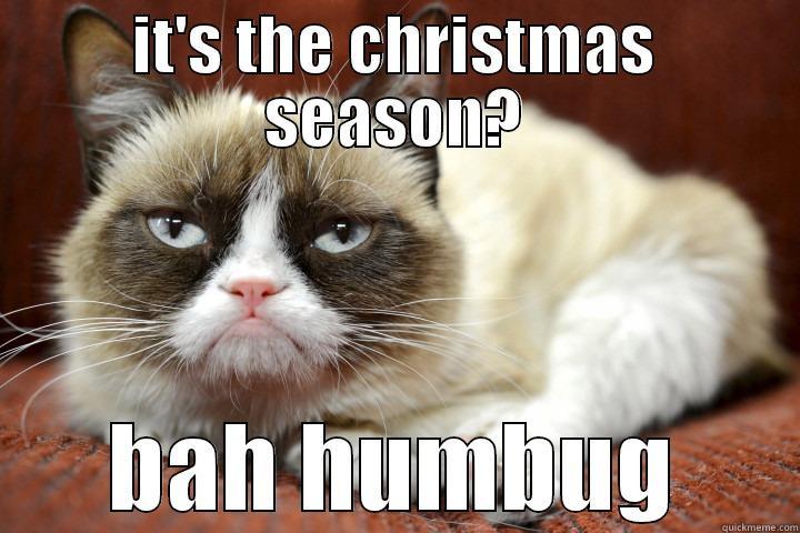 IT'S THE CHRISTMAS SEASON? BAH HUMBUG Misc