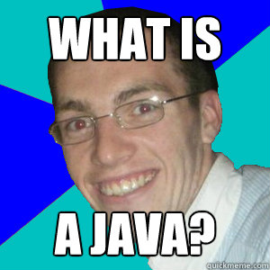 What is a java?  