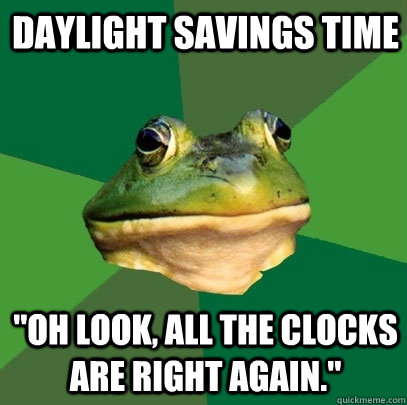 Daylight savings time 
