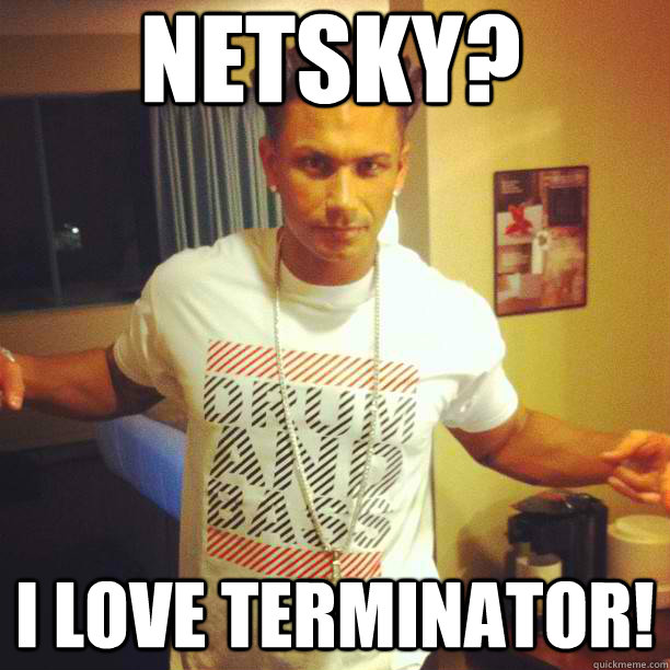 Netsky? I LOVE TERMINATOR! - Netsky? I LOVE TERMINATOR!  Drum and Bass DJ Pauly D