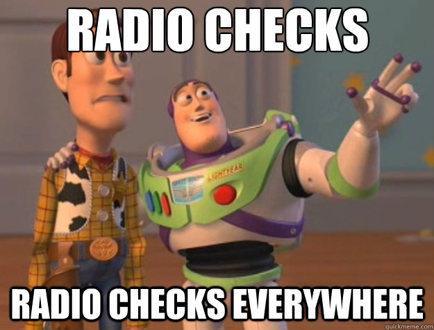 Radio Checks Radio Checks everywhere  Toy Story