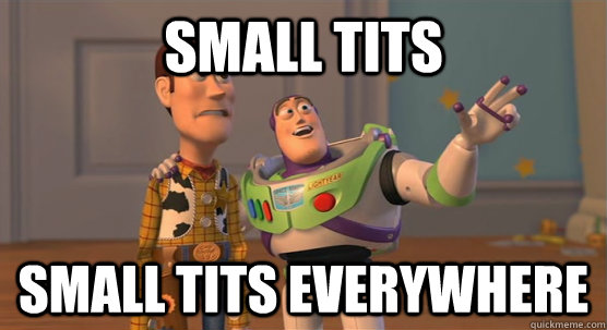 Small tits Small tits everywhere  Toy Story Everywhere