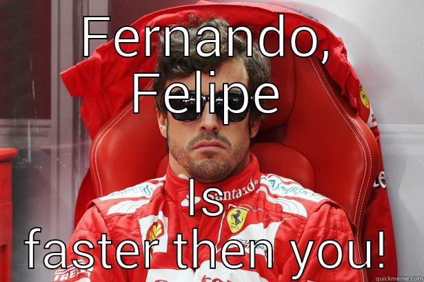 FERNANDO, FELIPE IS FASTER THEN YOU! Success Kid